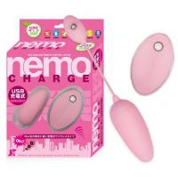 「nemo」ネモ　チャージフル充電で約2時間のプレイが可能になりました。
新たに搭載したnemo2モーターにより、初代nemoと比べ、静音性も高め、振動力アップ、軽量化に成功!