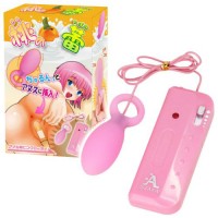 桃の蕾ちゅるんっとアヌスに挿入。
初心者でも楽しめるアナルローター!