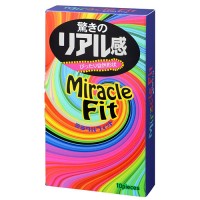 ミラクルフィット(10個入)驚きのリアル感を体感せよ!
リアル形状コンドーム最新作