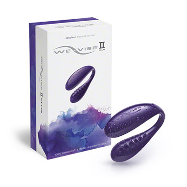 [充電式]We-Vibe II PLUS パープル【送料無料】世界で一番売れている史上最強のカップル用バイブレーターが「プラス」進化して登場!!　