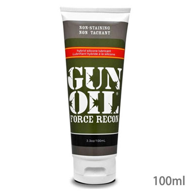 GUN OIL フォース リコン 100mlシリコン&ウォーターベースのブレンドタイプジェル!