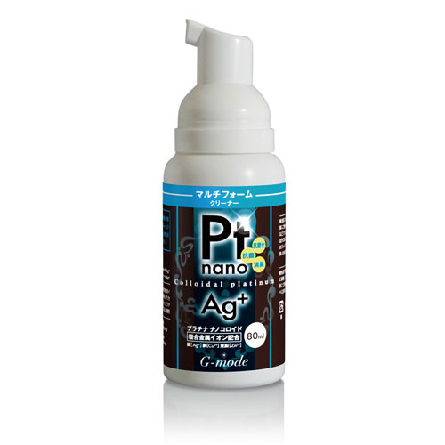 アダルトグッズ・マルチフォームクリーナー G-mode MultiFormCleaner Pt Ag+ 80ml